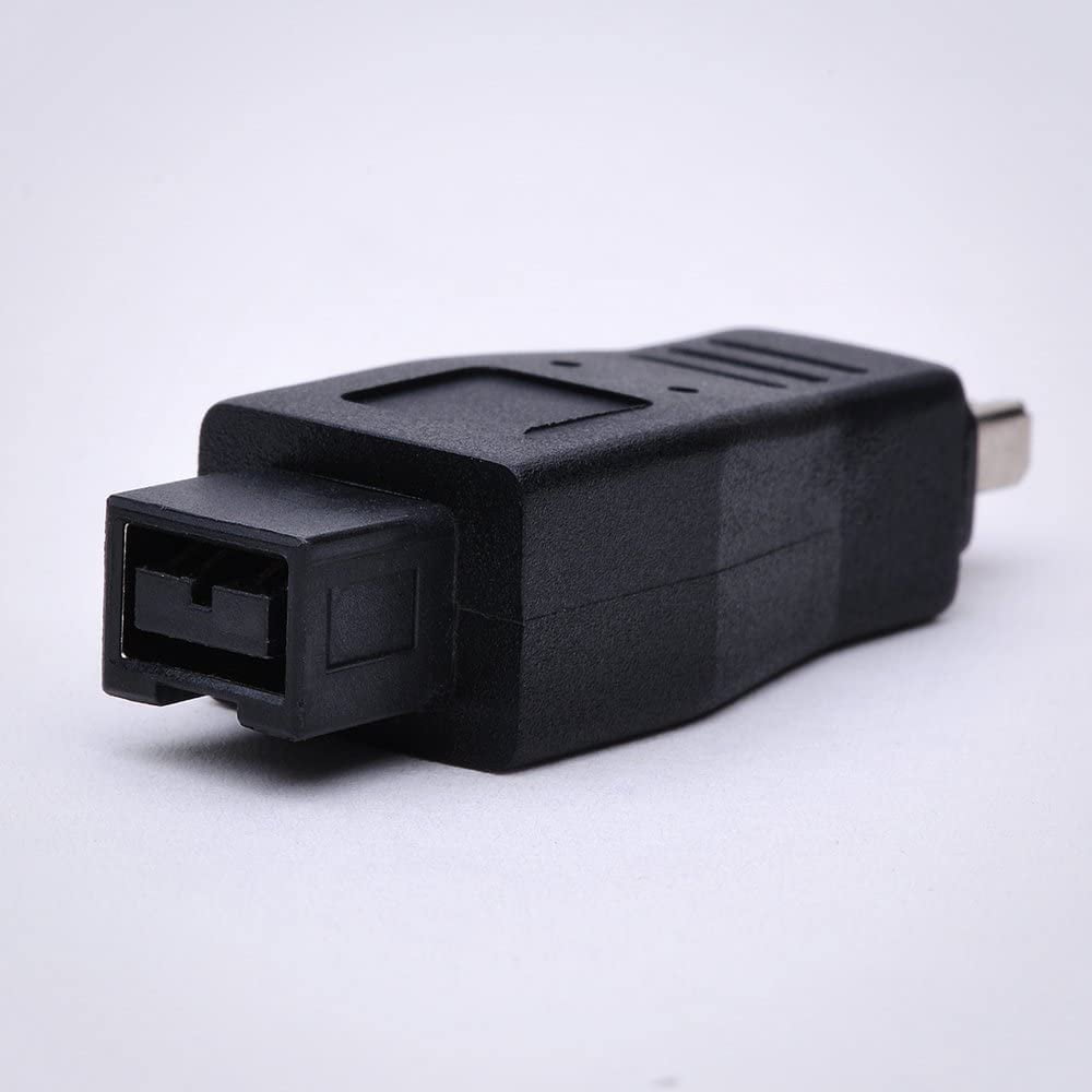 FireWire Adapter 9 Pin Male to 4 Pin Male Bilingual