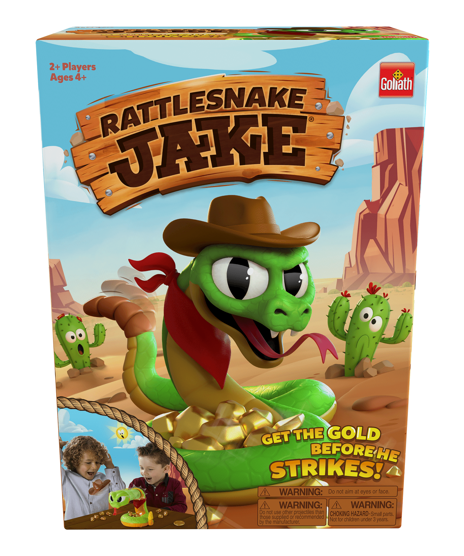 Goliath Rattlesnake Jake - Get The Gold before He Strikes! Board Game -  Walmart.com