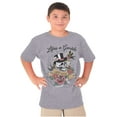 thumbnail image 5 of Life's A Gamble Skull Rose Tattoo Crewneck T Shirts Boy Girl Teen Brisco Brands L, 5 of 6