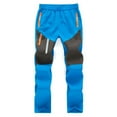 thumbnail image 4 of KYAIGUO Pantalon Cargo pour Garçons 3-13 T Printemps Automne Décontracté Extérieur Séchage Rapide Imperméable Randonnée Escalade Pantalon Convertible Tout-Petit Léger à Enfiler Pantalon Cargo, 4 of 8
