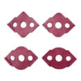 thumbnail image 2 of DYNWAVECA 4pcs Models, Angle, Radial Woodworking Milling, R5 R15 , Drill Patterns , Red, 2 of 7