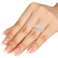 thumbnail image 5 of 1/2 Carat T.W. Diamond Criss-Cross Shank Double Halo 10kt Yellow Gold Engagement Ring, 5 of 5