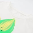 thumbnail image 6 of HOWPAY T Shirts for Women Floral Print Vintage Boho Tee Tops Summer Loose Fit Short Sleeve Crew Neck T-Shirt Oversized Cozy Y2K Clothes White L, 6 of 8