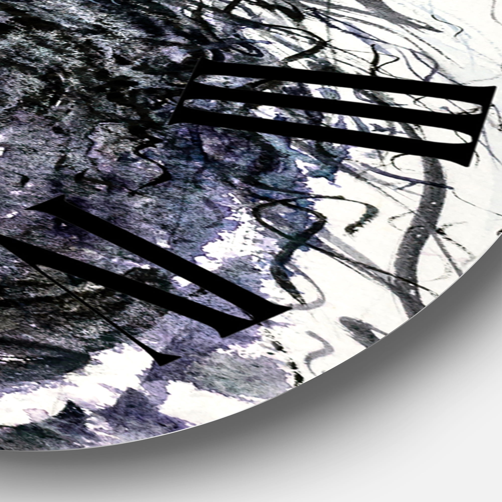 Designart 1 in Farmhouse Wall Clock