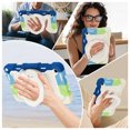 thumbnail image 5 of FJLBDE Case for Lenovo Tab One / K9 8.7 Inch 2025 with 360 Kickstand, Shoulder Strap Carrying Protective Cover, Multicolor Blue, 5 of 6