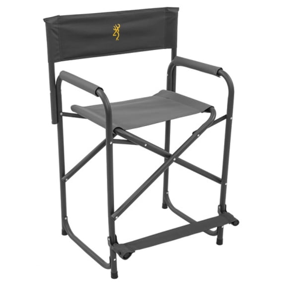 Browning Camping Directors XT Chair, Charcoal/Gray