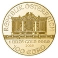 thumbnail image 2 of 2026 1 oz Austrian Gold Philharmonic Coin BU, 2 of 2