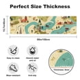 thumbnail image 2 of Map Runner Rug Kitchen Rugs, 15.7"x59" Washable Absorbent Rectangular Runner Rugs, 2 of 6