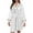 White, variant on Silk Robes for Women Shawl Collar Home Pajamas Imitation Silk V Neck Pajamas Home Wear Kimono Bathrobe with Belt Pink L