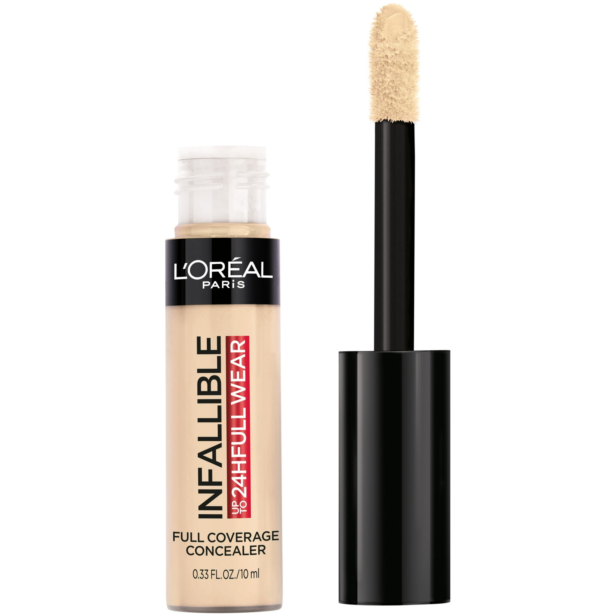 L'Oreal Paris Infallible Full Wear Liquid Concealer, Waterproof Up To 24H Full Coverage, 0.33 fl oz