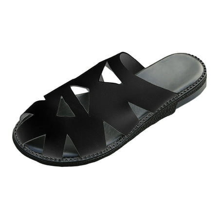 

Women s Slippers 2023 New Foreign Trade Large Size Sandals Women s Flat Bottom Comfortable Beach Sandals For External Wear