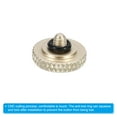 thumbnail image 4 of Unique Bargains Shutter Release Button Soft Shutter Release Button Copper Camera Shutter Button Knurled, Golden 4 Pack, 4 of 6