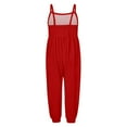 thumbnail image 4 of Kids Jumpsuit Casual Sleeveless Jumpsuit Girls Overalls with Pockets Kids Pants for Girls 1-2 Years, 4 of 4
