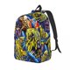 thumbnail image 4 of The Number Of The Beast Backpack Modern Backpacks Iron-Band-Maidens Music Rock Women School Bags High Quality Rucksack, 4 of 5