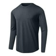 thumbnail image 6 of Diufon Sun Protection Shirts for Men UPF 50+ Long Sleeve Crewneck Tops Athletic Gym Shirt for Hiking Running, 6 of 7