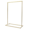thumbnail image 6 of Metal Clothes Rack Gold Pipe Clothing Rack Garment Rack Freestanding Clothes Display Rack, Laundry Drying Rack for Home Retail Hanging Clothes Dresses Scarves Towels, 6 of 11