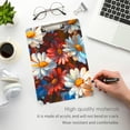 thumbnail image 3 of FORMRS Acrylic Clipboard with Low Profile Clip Standard A4 Letter Size, 12.5" x 9", Vibrant Floral, 3 of 8
