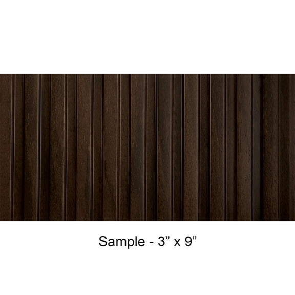 MG-1014 Medium Wood Slat Walls Sample 3 in x 9 in, Wined - 1 Piece