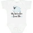 thumbnail image 3 of Inktastic Godmother Godson Lamb Boys Baby Bodysuit, 3 of 5