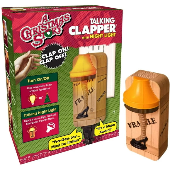 A Christmas Story Leg Lamp Talking Clapper Sound Activated Switch