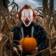 thumbnail image 5 of FlkwoH Halloween Pennywise Scary Mask Scary Clown Full Face Horror Costume Party Festival Cosplay Decoración Prop para Adulto, Modelo: Tipo 1 - Modelo: Tipo 1, 5 of 5