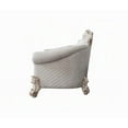 thumbnail image 3 of Antoine Accent Chair, 2 Pillows, Tufted Ivory, Antique Pearl White, 3 of 3