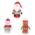 thumbnail image 2 of Matsuzay Colgante de Navidad, soporte para regalo, bolsa de regalo, cesta, adorno de supermercado, contenedor de galletas de tamaño compacto, tarro de Kits de decoración para fiestas Anciano Forma Matsuzay HA069774-01, 2 of 6