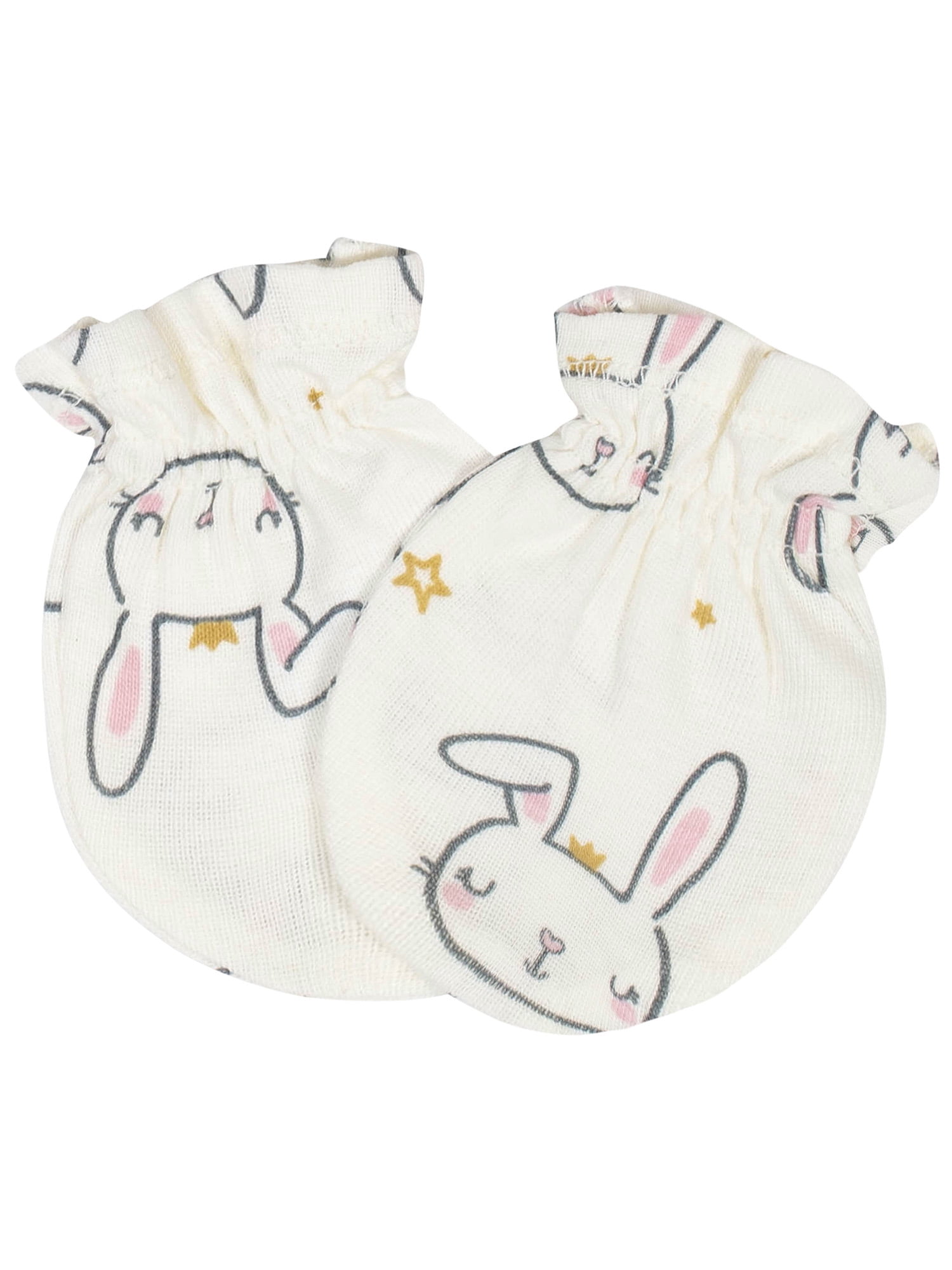 Gerber Baby Girls Caps & Mittens Set, 8-Piece