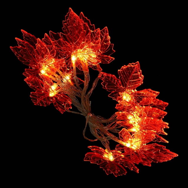 OULII Maple Leaf Lamp String Light With Bendable Design For Kids 1 Pc