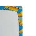 thumbnail image 2 of Ambesonne Yellow Submarine Fitted Sheet, Pop Art Style, Queen Size, Yellow and Blue, 2 of 2