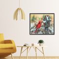 thumbnail image 3 of Cuadros Decorativos Diamond Painting 5D DIY Red Birds Full Round Drill Rhinestone Kit (V1253) Likrtyny embutido en tela, 3 of 6