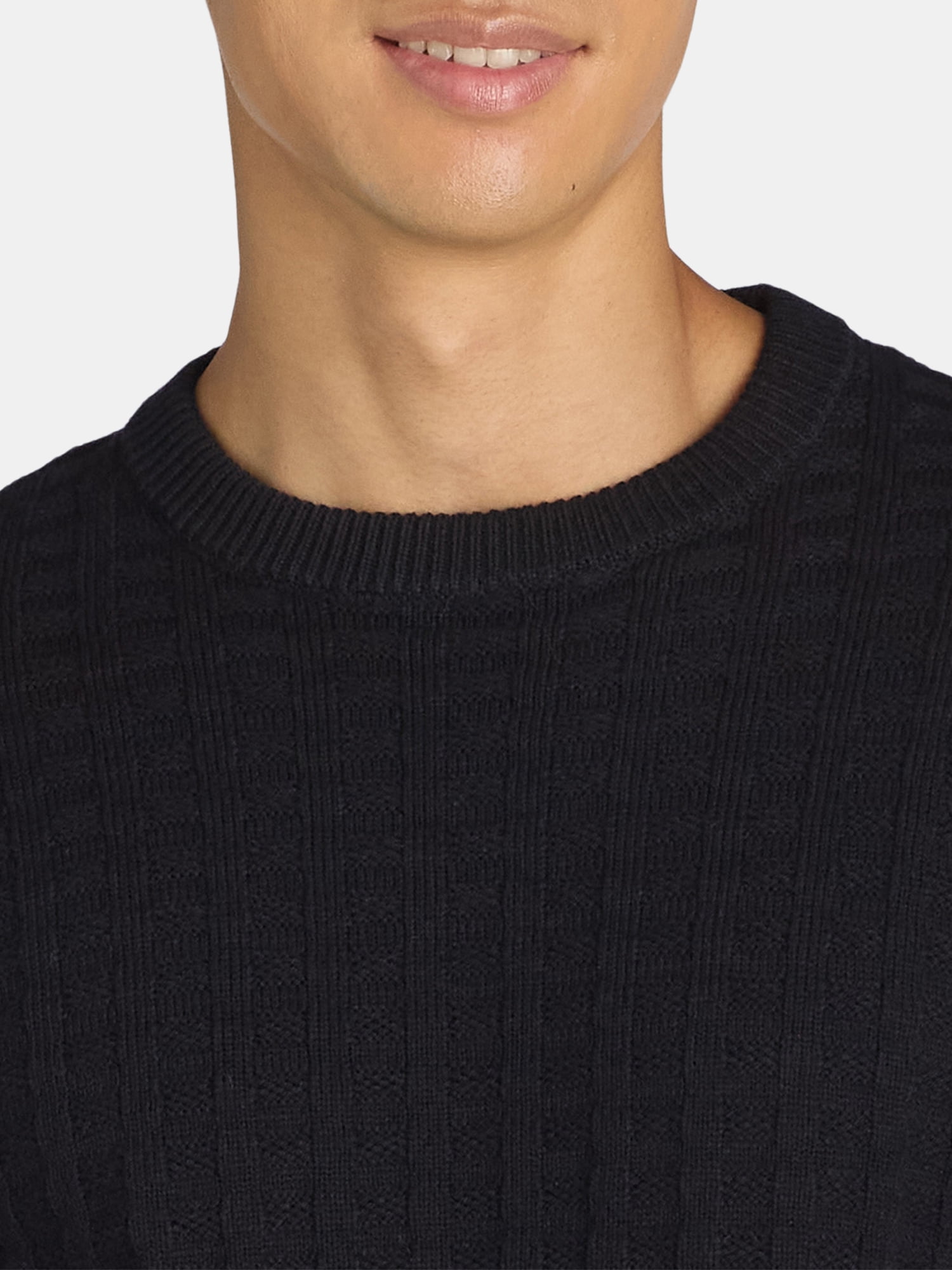 Tribekka 44 Men's Textured Crewneck Sweater, Sizes XS-3XL
