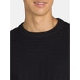 thumbnail image 3 of Tribekka 44 Men's Textured Crewneck Sweater, Sizes XS-3XL, 3 of 5