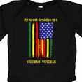 thumbnail image 4 of Inktastic My Great Grandpa is a Vietnam Veteran Boys or Girls Long Sleeve Baby Bodysuit, 4 of 5