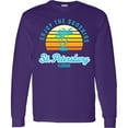 thumbnail image 3 of Inktastic Summer Enjoy the Sunshine St. Petersburg Florida in Blue Long Sleeve T-Shirt, 3 of 5