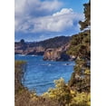 thumbnail image 2 of Crane, Rita 24x32 Black Ornate Wood Framed with Double Matting Museum Art Print Titled - Along the Bluffs I, 2 of 4