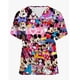 thumbnail image 3 of Camisetas de Mickey, camisetas de Disney, camisetas de hospital para mujer 2024, camisetas con cuello en V, camisetas de Minnie Mouse, uniformes de enfermera, ropa para mujer, camisetas con bolsillos, 3 of 4