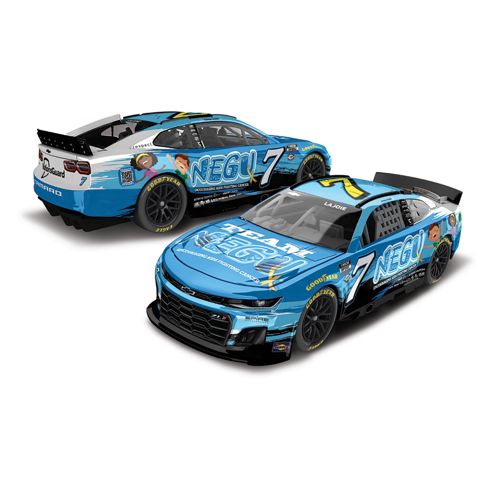 Action Racing Erik Jones 2023 #43 Guns N' Roses 1:64 Regular Paint