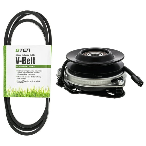 8TEN Belt PTO Clutch Kit for Simplicity 1616 1615 1616VH 1614H 1615H MK1006430