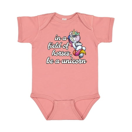 

Inktastic Be A Unicorn Gift Baby Boy or Baby Girl Bodysuit