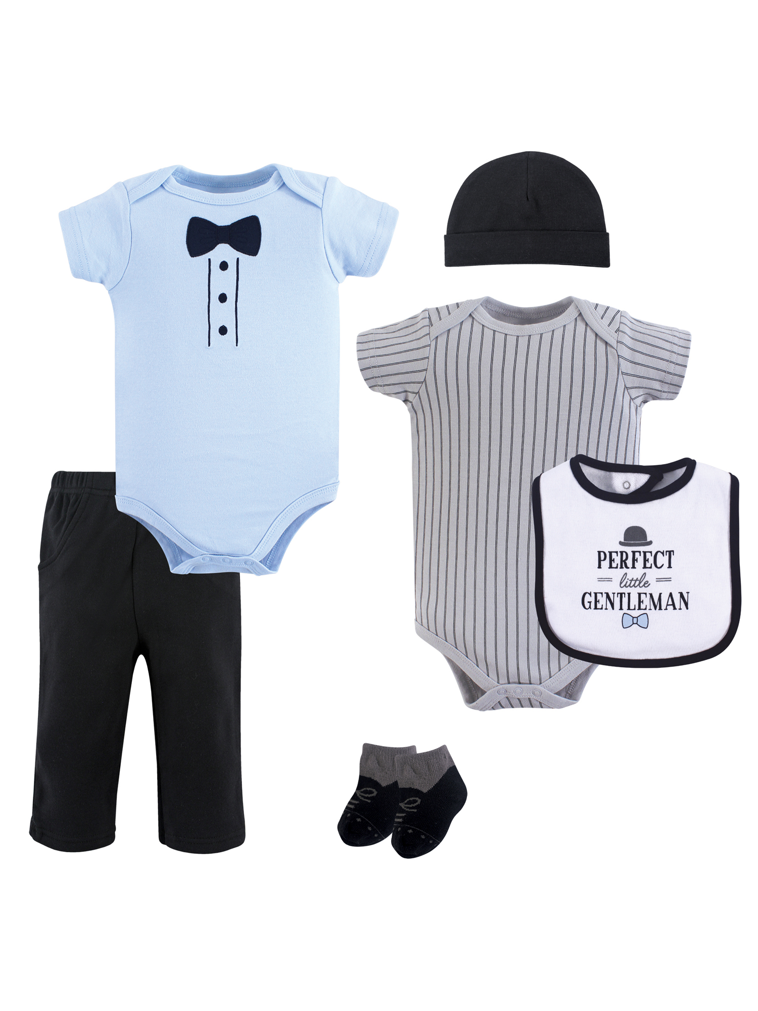 Hudson Baby Layette Set 6pc (Baby Boys)
