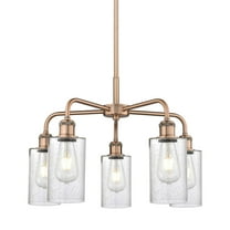 Innovations Lighting 516-5Cr-15-22 Clymer Chandelier Clymer 5 Light 22" Wide Chandelier -