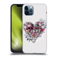 thumbnail image 1 of Head Case Designs Officially Licensed Riza Peker Skulls 9 Love Forever Soft Gel Case Compatible with Apple iPhone 12 / iPhone 12 Pro, 1 of 7