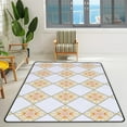 thumbnail image 3 of SKYSONIC Area Rug Colorful Kaleidoscopic Tiles Pattern Nursery Rug Floor Mat Kids Playing Mat for Living Room Bedroom, 63x48 in, 3 of 6