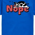 thumbnail image 3 of Instant Message - Nope Sleeping Cow - Toddler & Youth Short Sleeve Graphic T-Shirt, 3 of 6