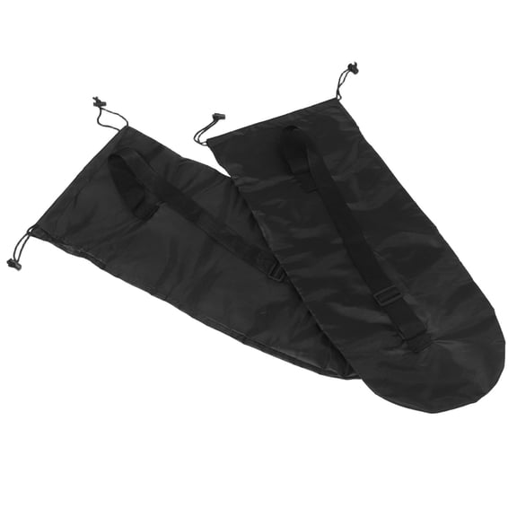 ELAYARD Black Skateboard Bag 2Pcs Waterproof Oxford Cloth Organizer for Skateboards