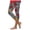 Grey, variant on Mnuaqn Capri Leggings for Women High Waist Elastic Breathable Plus Size Yoga Pants with Pockets for Workout or Casual Wear (M, Light Gray)