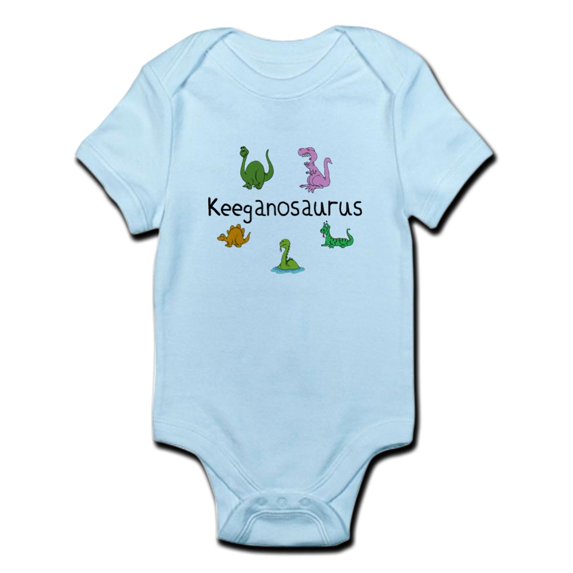 CafePress - Keeganosaurus Infant Bodysuit - Baby Light Bodysuit