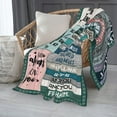 thumbnail image 4 of LHSHID Birthday Gift Ideas for Auntie Gift Flannel Blanket 40x50in, 4 of 8