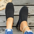 thumbnail image 5 of Women's Backless Wedge Casual Walking Shoes Non Slip Lightweight Mesh Slip On Platform Clogs, 5 of 7